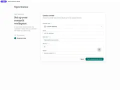 AIPOCH Open-Science 작업 공간 — 왼쪽 프로젝트/세션 목록, 가운데 에이전트 대화와 도구 활동, 오른쪽 생성된 표·그림 미리보기와 Provenance 패널