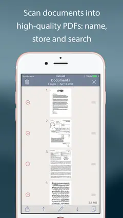 TurboScan™: document scanner 스크린샷 2