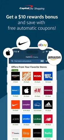 Capital One Shopping: Save Now 스크린샷 1