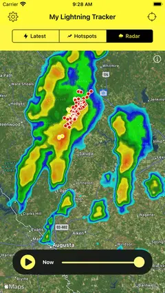 My Lightning Tracker Pro 스크린샷 2