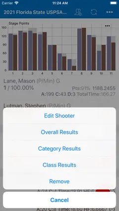 PractiScore Competitor 스크린샷 4