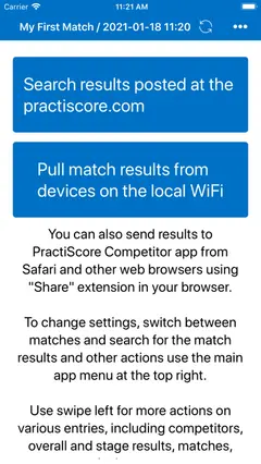 PractiScore Competitor 스크린샷 1
