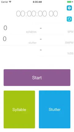 Fluent Stuttering Calculator 스크린샷 1