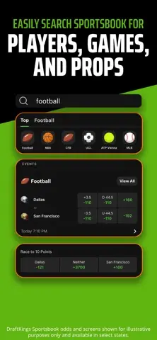 DraftKings: Sports & Casino 스크린샷 3