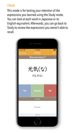 GENKI Vocab for 3rd Ed. 스크린샷 4