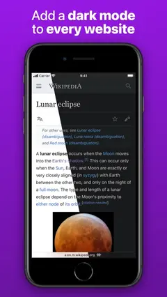 Noir - Dark Mode for Safari 스크린샷 1