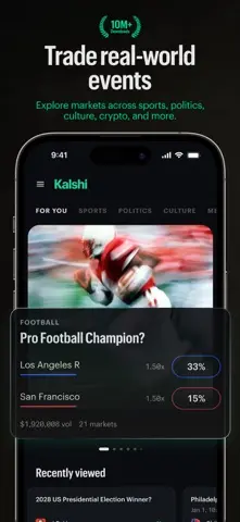 Kalshi: Trade Football & more 스크린샷 2