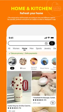 Temu: Shop Like a Billionaire 스크린샷 3