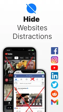 SocialFocus: Hide Distractions 스크린샷 1