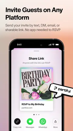 Partiful: Party Invite Maker 스크린샷 3