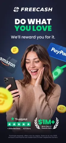 Freecash - Get Paid Real Money 스크린샷 1