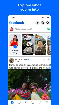 Facebook 스크린샷 1