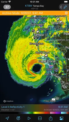 RadarScope 스크린샷 4