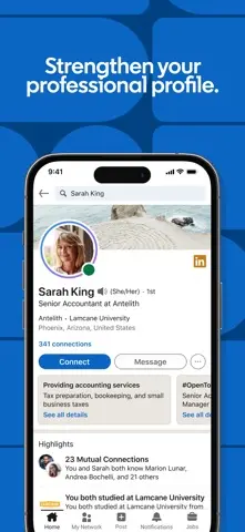 LinkedIn: Community & Network 스크린샷 4