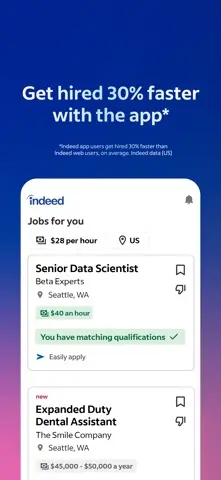 Indeed Job Search 스크린샷 1