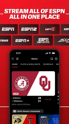 ESPN: Live Sports & Scores 스크린샷 1
