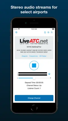 LiveATC Air Radio 스크린샷 2