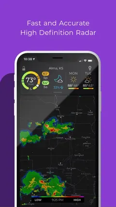 MyRadar Weather Radar Pro 스크린샷 1