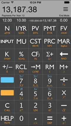 10bii Financial Calculator 스크린샷 1