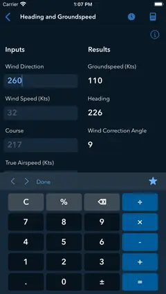 Sporty's E6B Flight Computer 스크린샷 3