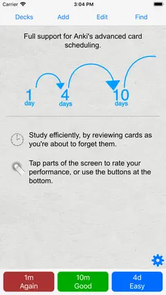 AnkiMobile Flashcards 스크린샷 2