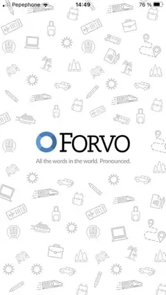 Forvo Pronunciation 스크린샷 1