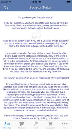 Blood Type Diet® 스크린샷 2