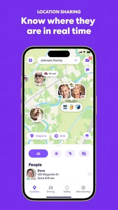 Life360: Family Safety & GPS 스크린샷 1