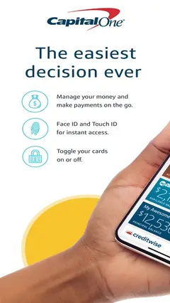 Capital One Mobile 스크린샷 1