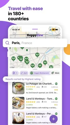 HappyCow - Vegan Food Near You 스크린샷 3