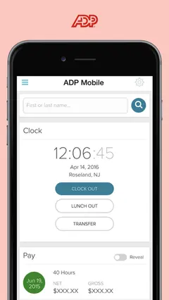 ADP Mobile Solutions 스크린샷 1