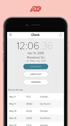 ADP Mobile Solutions 스크린샷 4