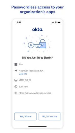 Okta Verify 스크린샷 3