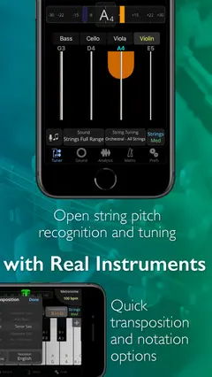 TonalEnergy Tuner & Metronome 스크린샷 4