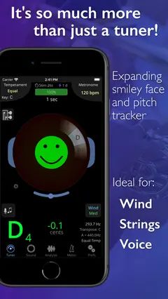 TonalEnergy Tuner & Metronome 스크린샷 1