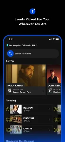 Ticketmaster－Buy, Sell Tickets 스크린샷 1