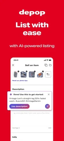Depop - Buy & Sell Clothes 스크린샷 3