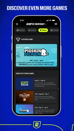 ESPN Fantasy Sports & More 스크린샷 2