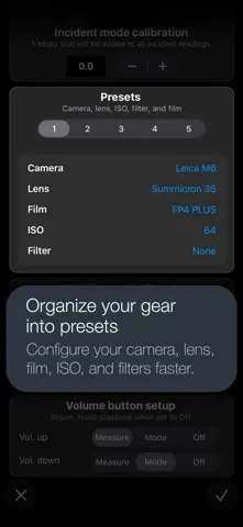 myLightMeter PRO 스크린샷 4