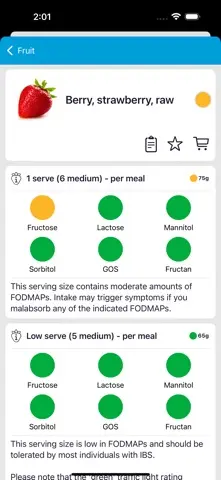 Monash FODMAP Diet 스크린샷 3