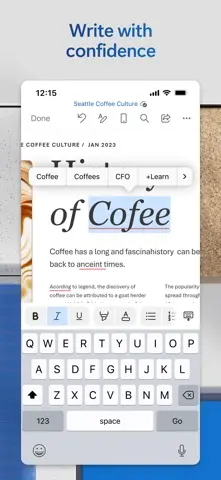 Microsoft Word 스크린샷 4