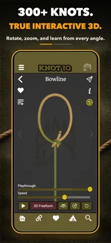 Knot IQ: 3D Knot Tying 스크린샷 1