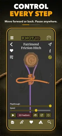 Knot IQ: 3D Knot Tying 스크린샷 2