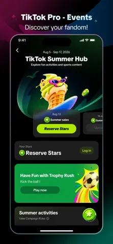 TikTok Pro - Events 스크린샷 2
