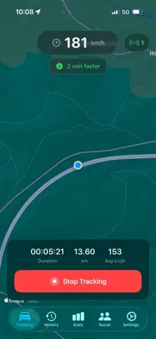 Speed-Tracker 스크린샷 1