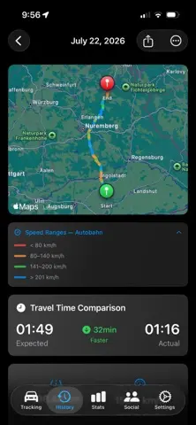 Speed-Tracker 스크린샷 2