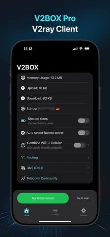 V2Box Pro - V2ray Client 스크린샷 1