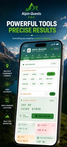 Alpin Quest PRO – Outdoor GPS 스크린샷 1