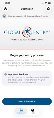DHS Trusted Traveler 스크린샷 2