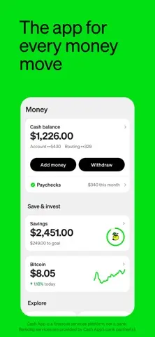 Cash App 스크린샷 1
